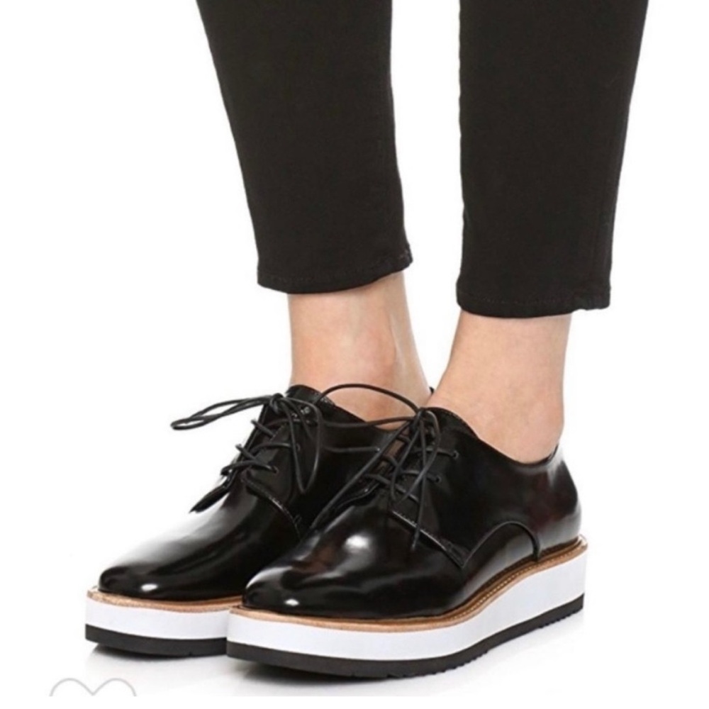 Vince Reed Oxfords Shoes Black 6.5